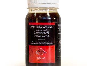 Лак шеллачный отделочный (спиртовой) Таир 100 мл