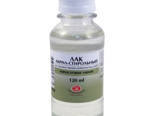 Лак акрил-стирольный "Невская палитра" 120 мл