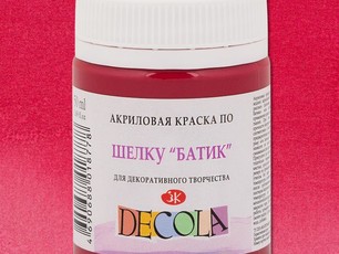 Розовая по шелку "батик" «Decola», 50 мл
