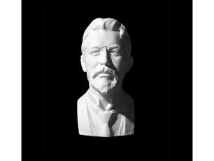 Гипсовый бюст Чехов