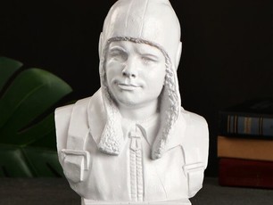 Гипсовый бюст Юрий Гагарин