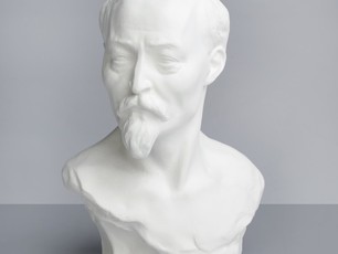 Гипсовый бюст Дзержинский